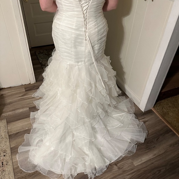 David’s Bridal Wedding gown - Picture 4 of 12